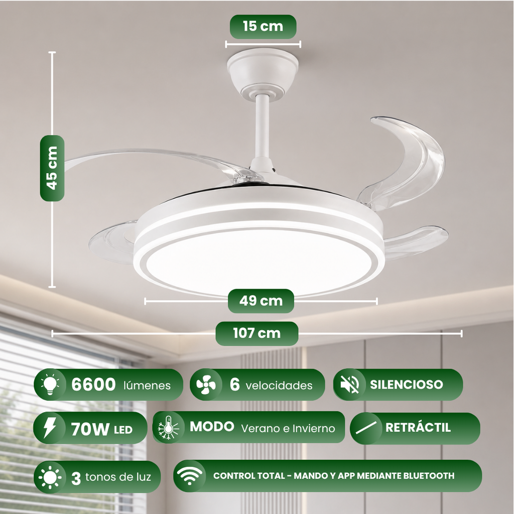 ROBLEFORTE Electric Pedestal Fan VENT-001
